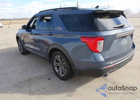 2021 Ford Explorer Xlt z USA, uszkodzony, nr VIN 1FMSK7DH9MGA33065